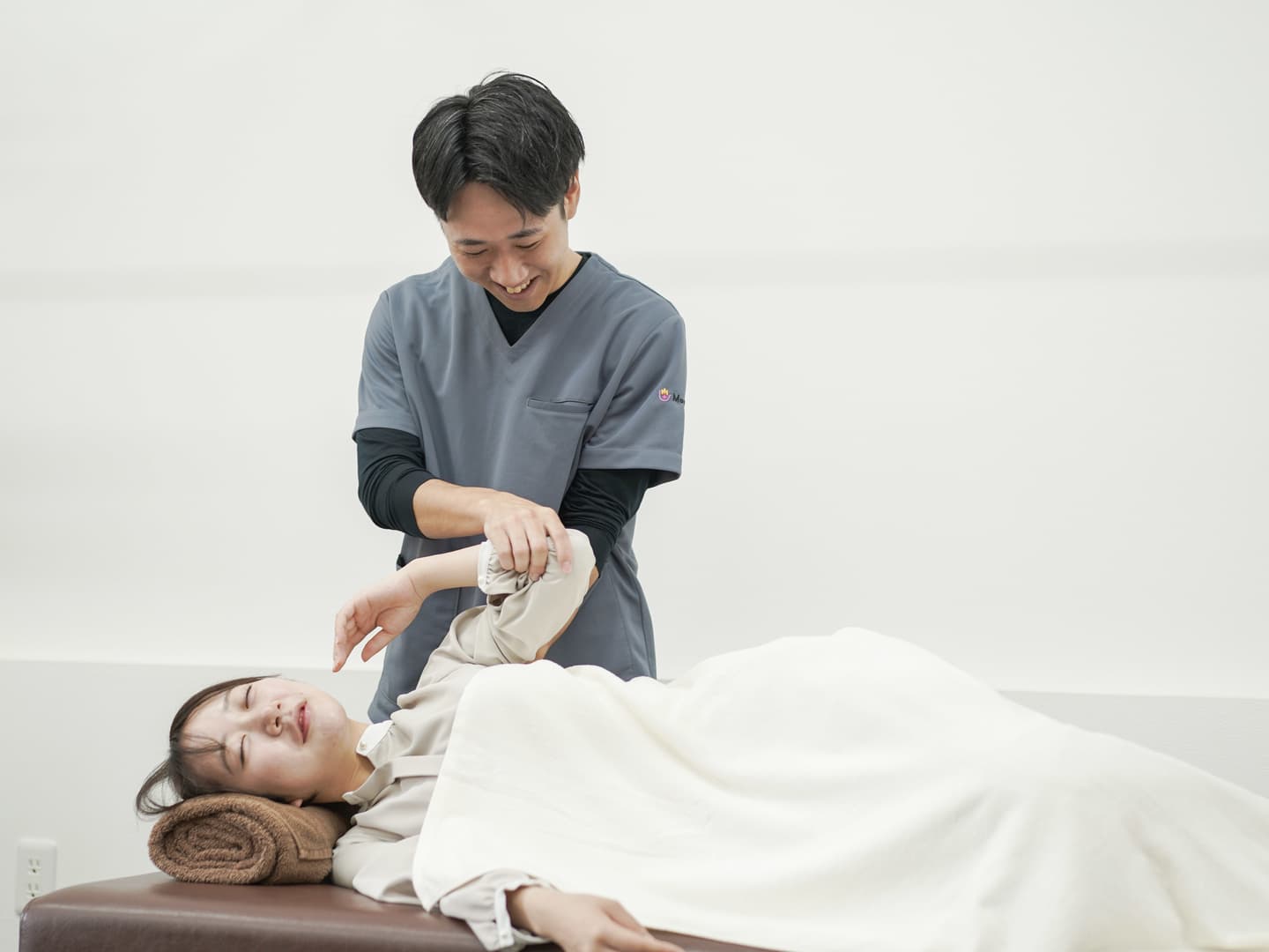 内旋肩を整える